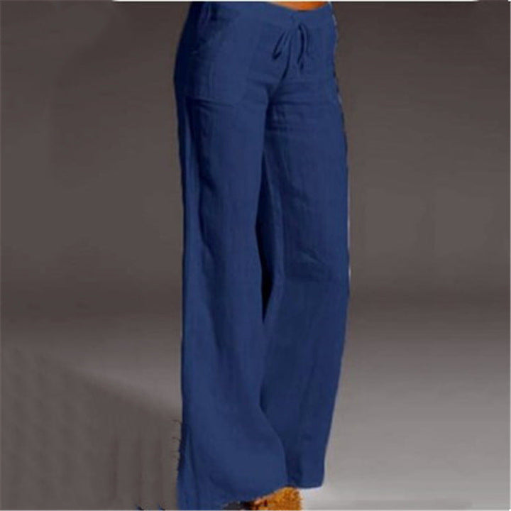 Women's Linen comfortable Loose Summer Trousers Effortless Cool for Warm-Weather Days
