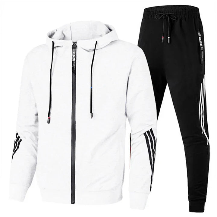 Men's Sporty Wool-like Tracksuit