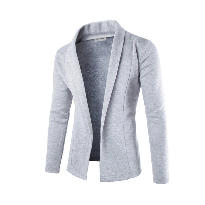 Ladies elegant cardigan with modern cut and large lapels Lune London