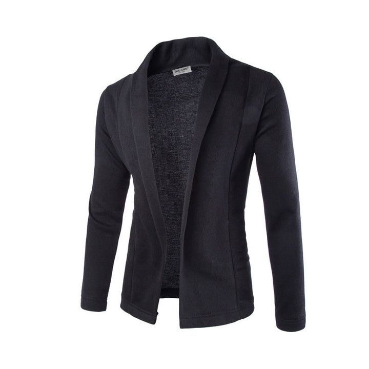 Ladies elegant cardigan with modern cut and large lapels Lune London