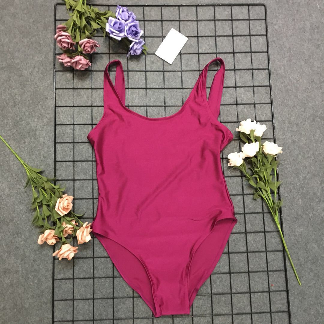 Classic one-piece swimsuit with high back Lune London for women