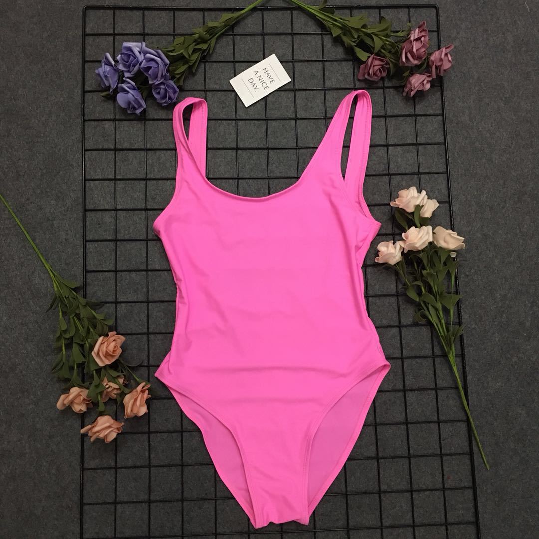 Classic one-piece swimsuit with high back Lune London for women