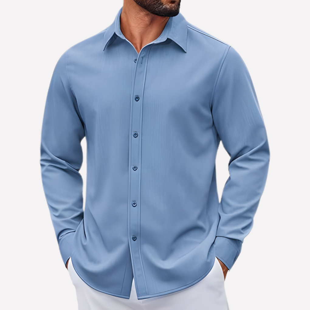 Men’s Casual Button‑Down Shirt