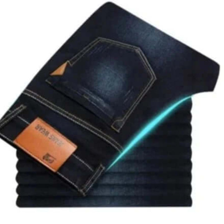 Men's Straight Leg Jeans - Durable Denim