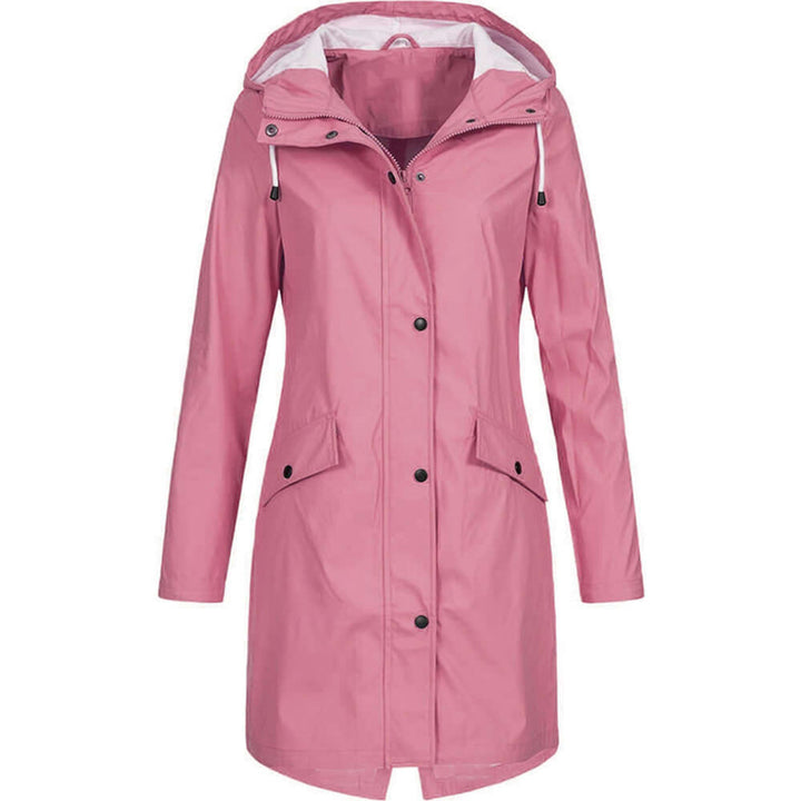 Women's Waterproof Hooded Raincoat