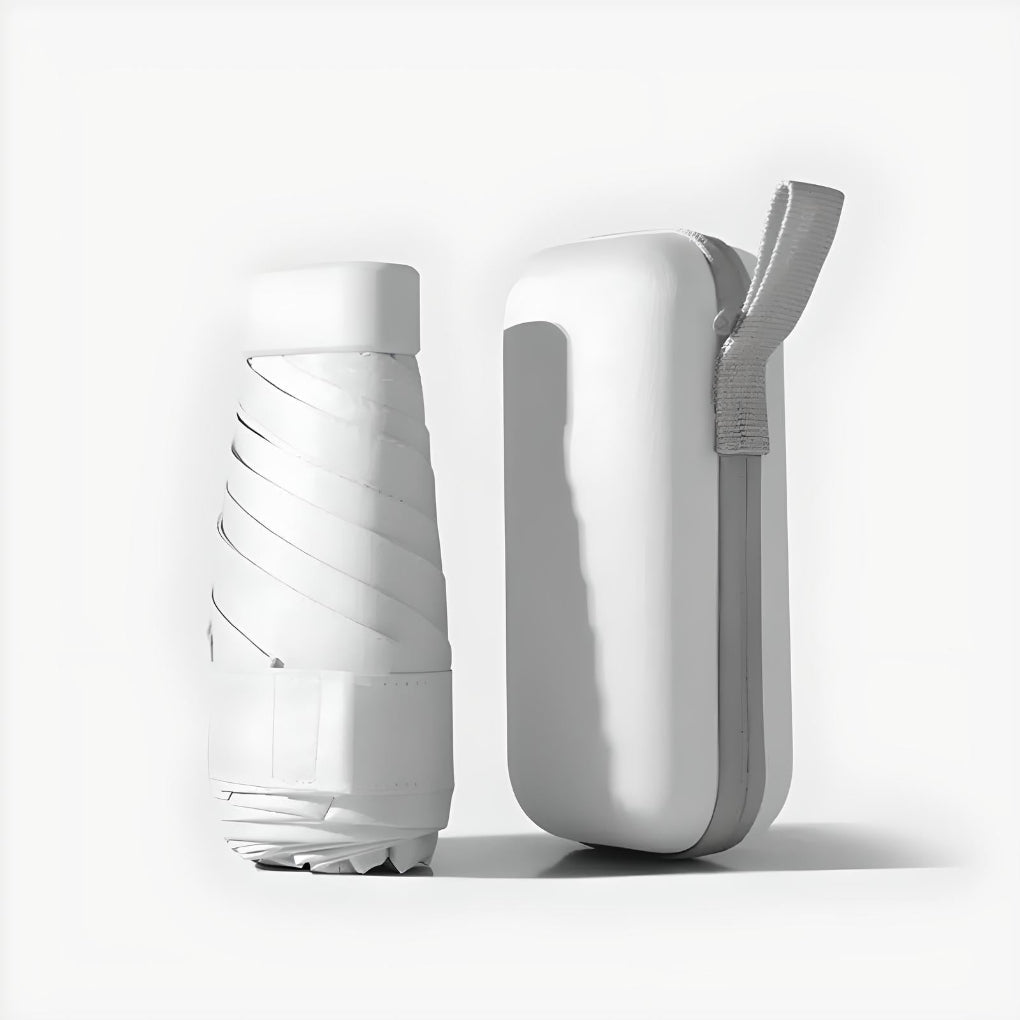 Compact Travel Umbrella And Case