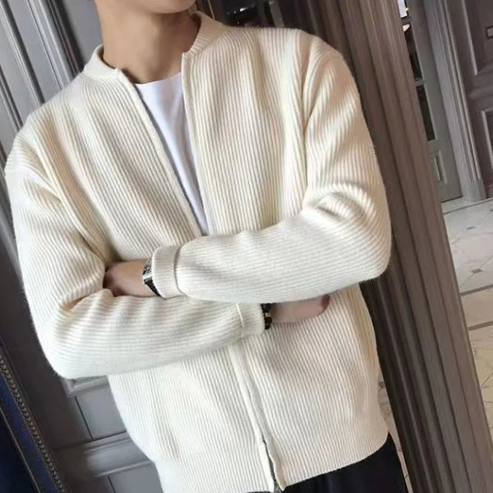 Warm and Stylish Knitted Men's Cardigan