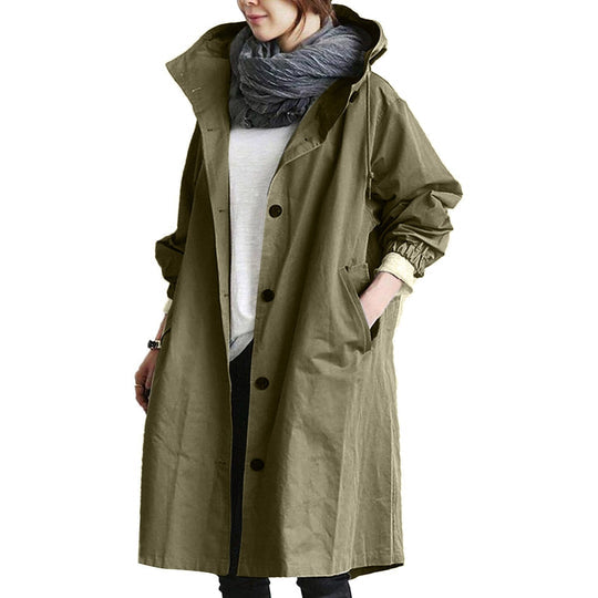 Women's Long Raincoat