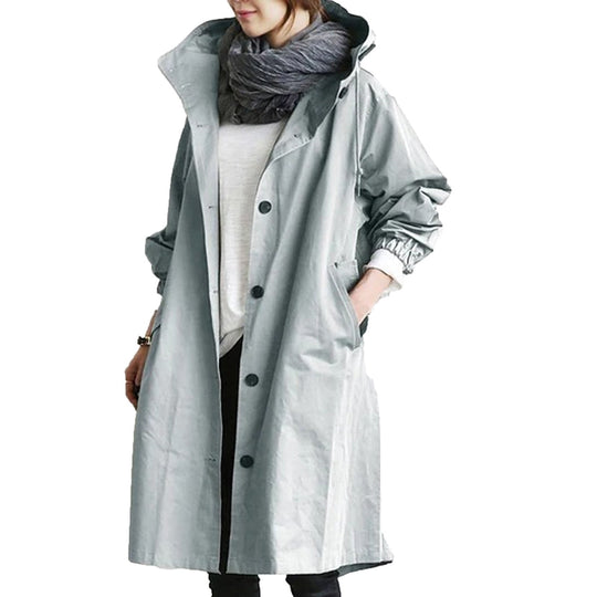 Women's Long Raincoat
