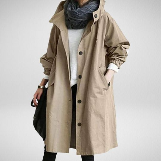 Women's Long Raincoat