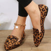 Chic und Stil | Orthopedic Leopard Spiked Toe Loafers