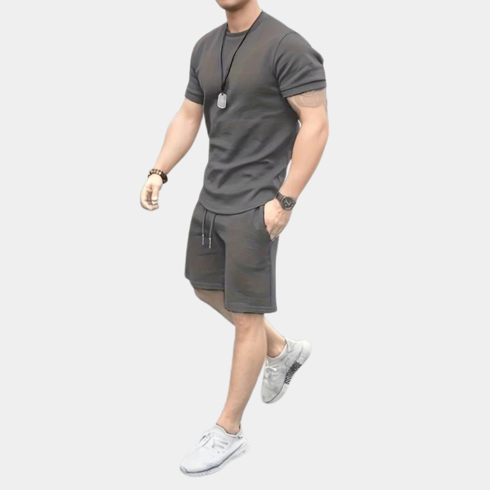comfortable Two-Piece Summer Set for Men