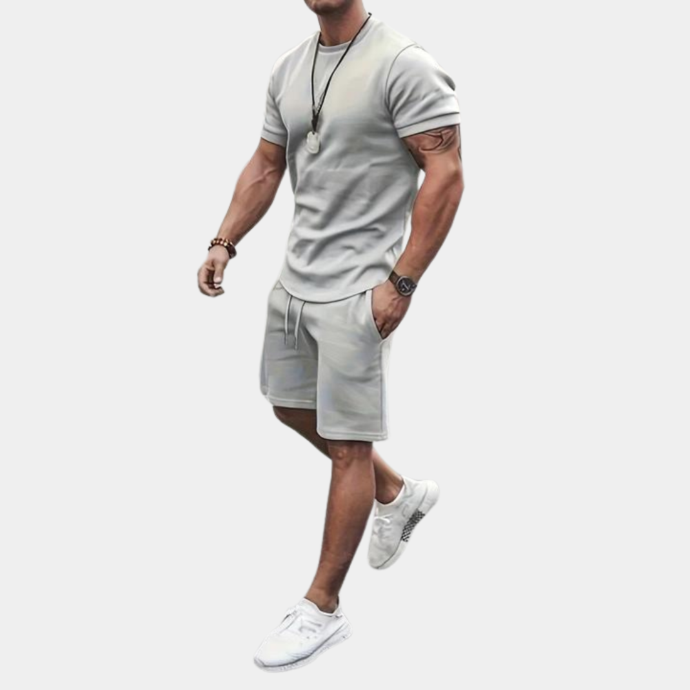 comfortable Two-Piece Summer Set for Men
