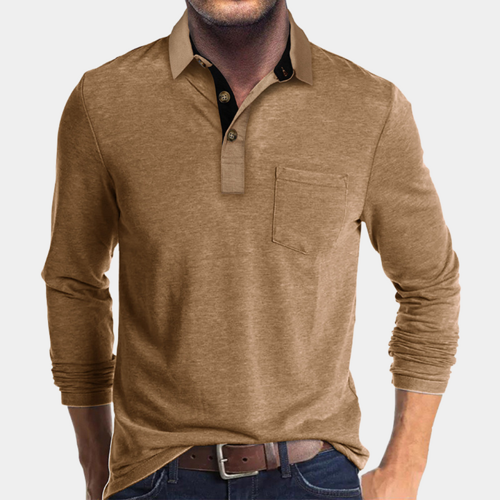 Trendy Men's Polo Shirt