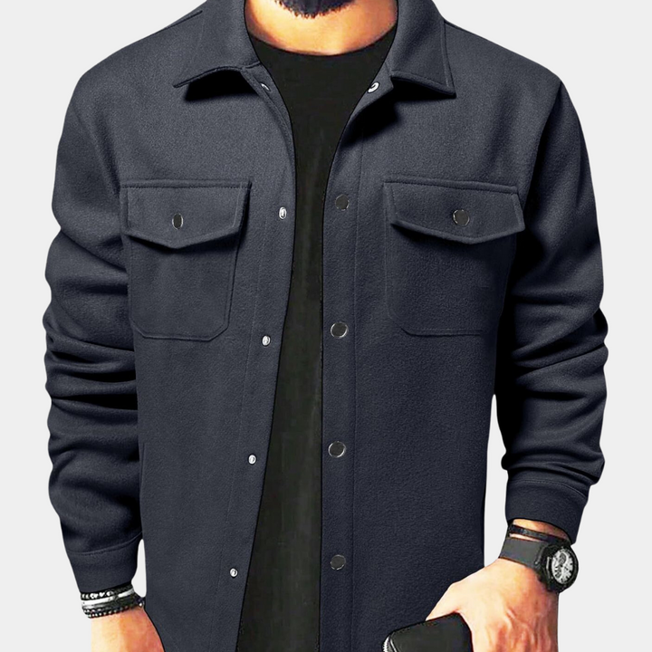 Men's Button-Down Jacket