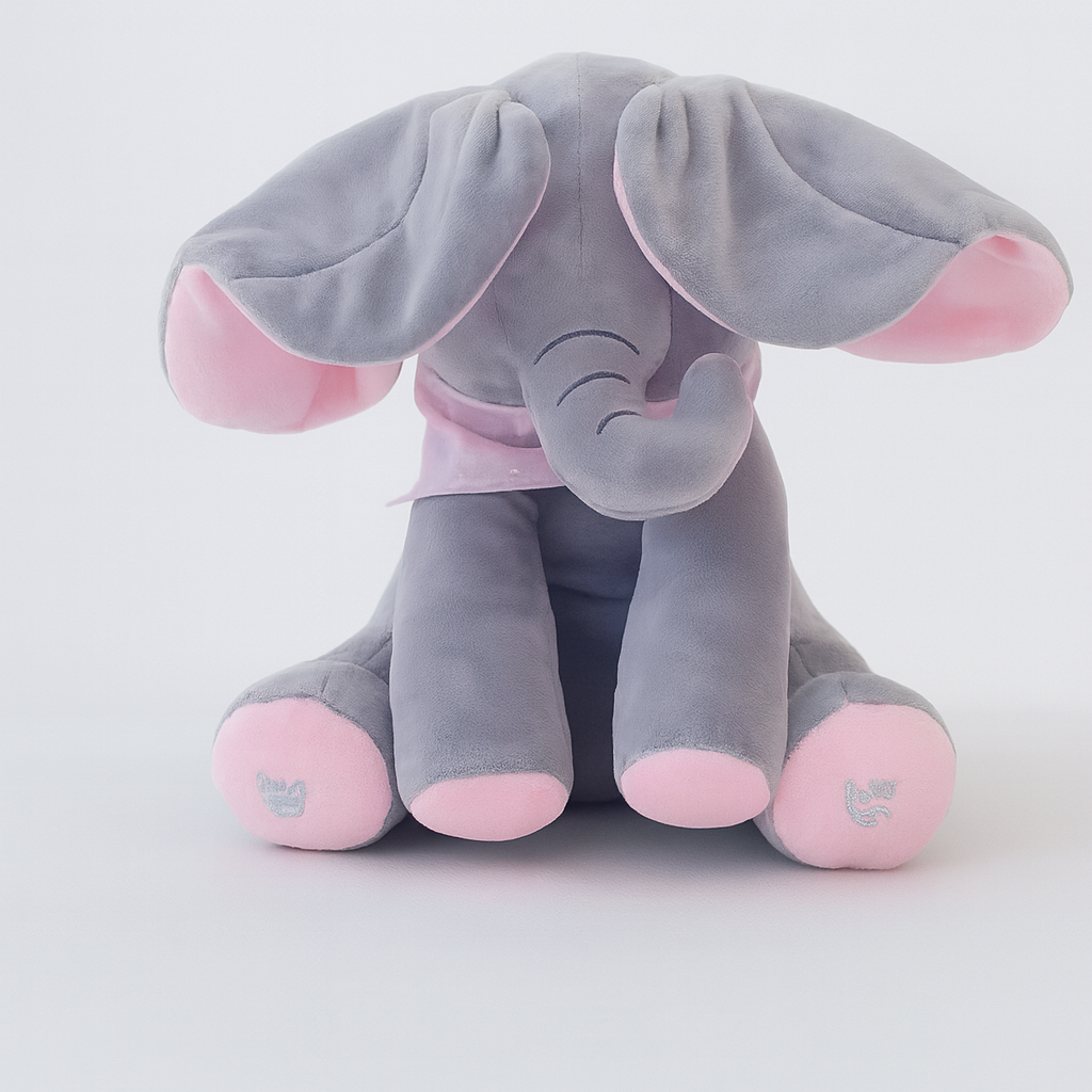 Peek-a-boo Elephant Plush Toy