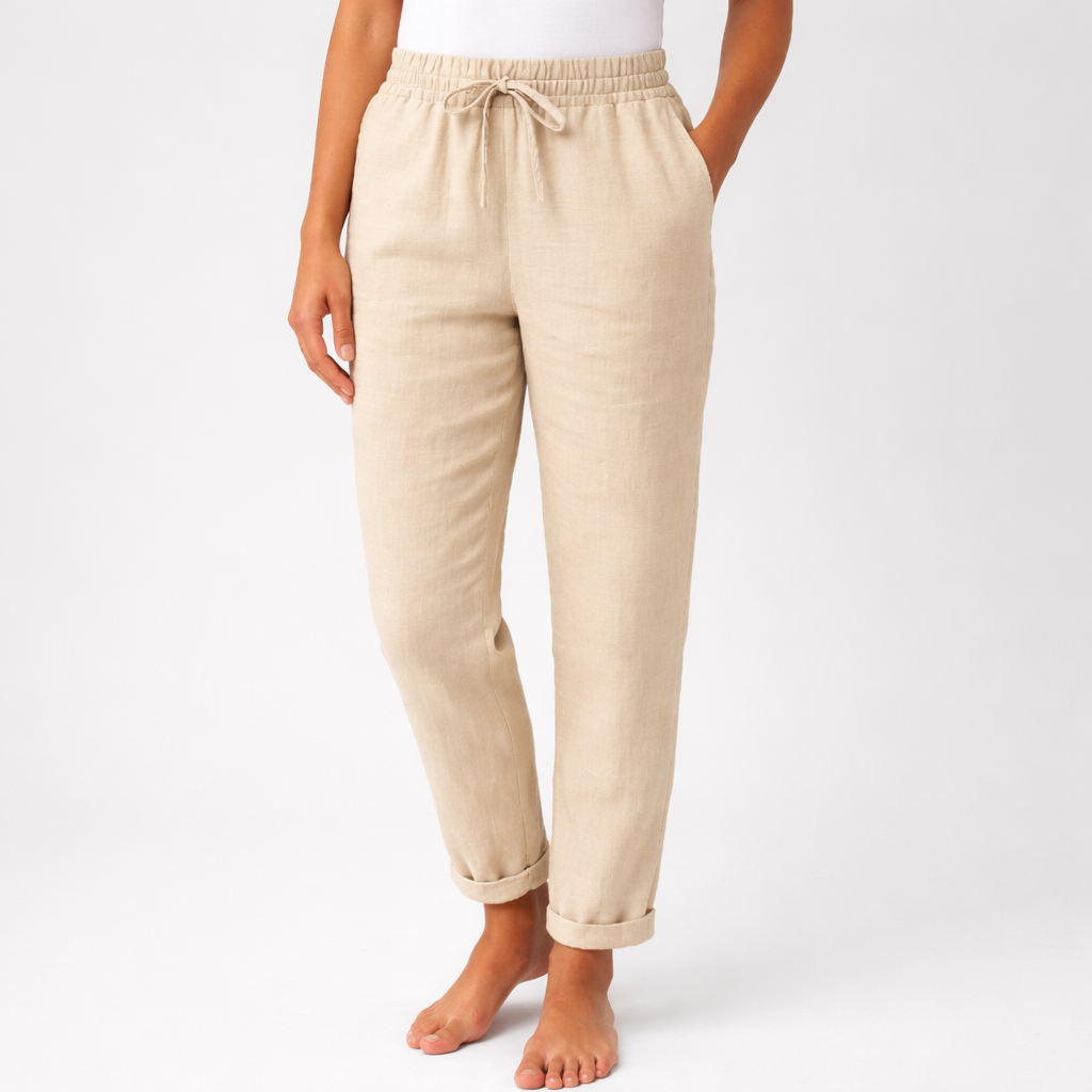 Linen-Blend Trousers Effortless Elegance for Every Occasion