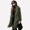 Women’s Long Teddy Coat