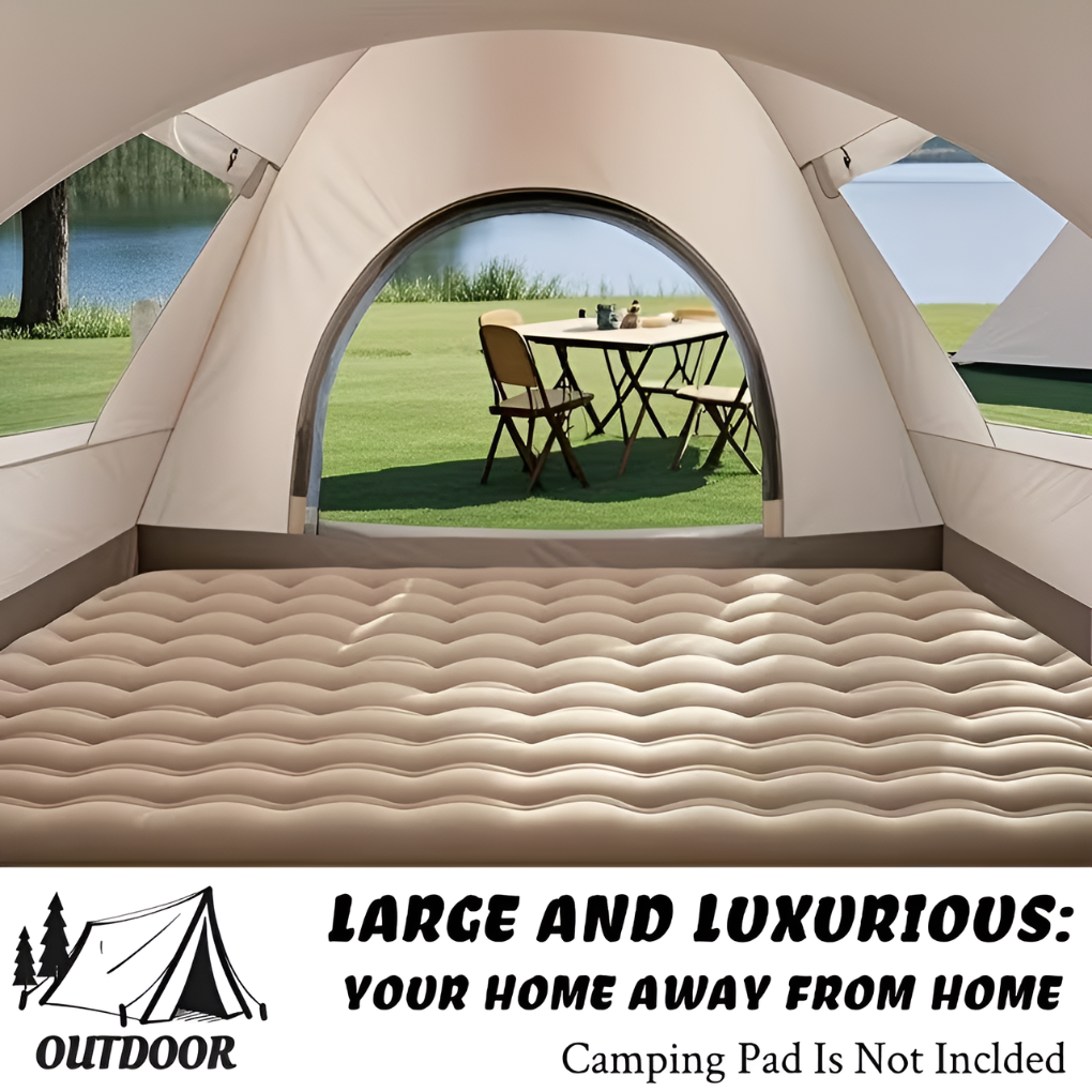 Outdoor Automatic Quick‑Setup Camping Tent