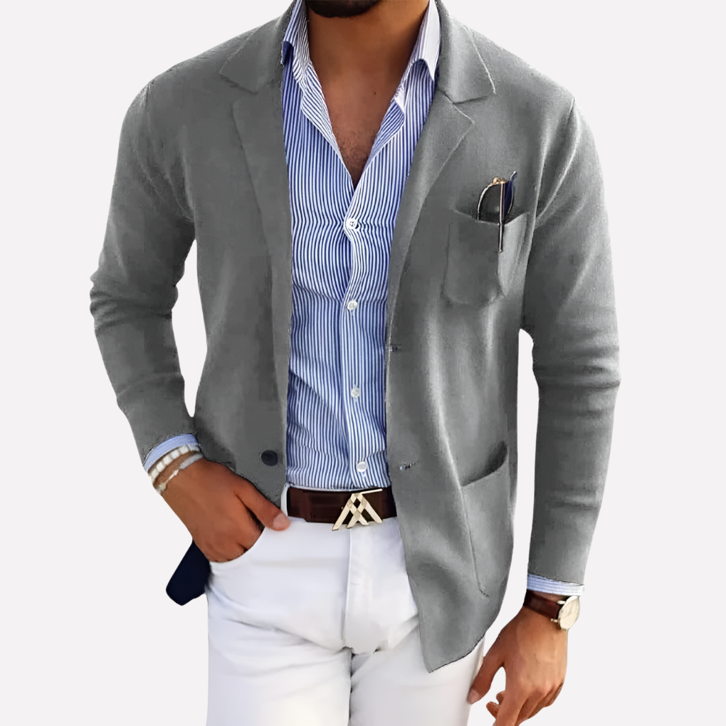 Men’s Knit Blazer