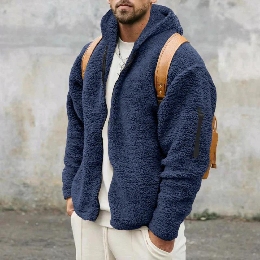 Reversible Fleece Jacket for Men