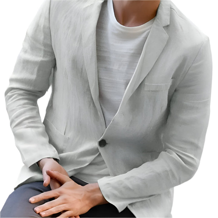 Elegant and Casual Men’s Linen Blazer for Every Occasion