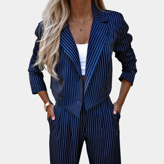 Two-Piece Women's Suit Effortless Elegance Perfectly Paired
