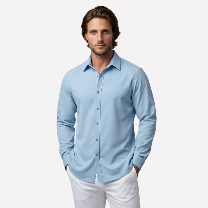 Men’s Casual Button‑Down Shirt