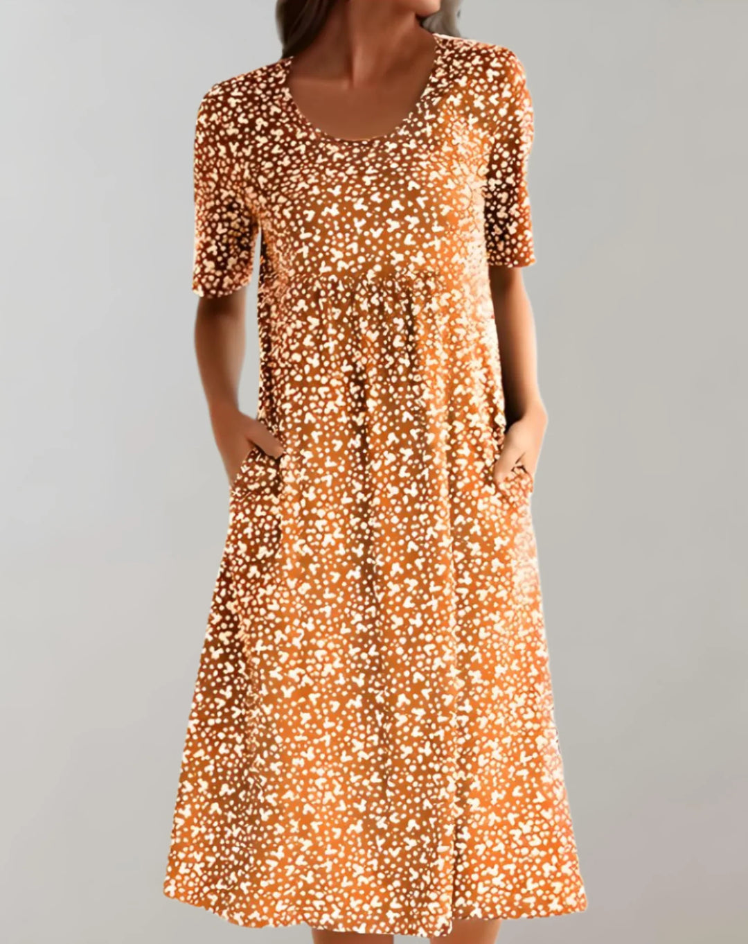 Women’s Lightweight V Neck comfortable Dress