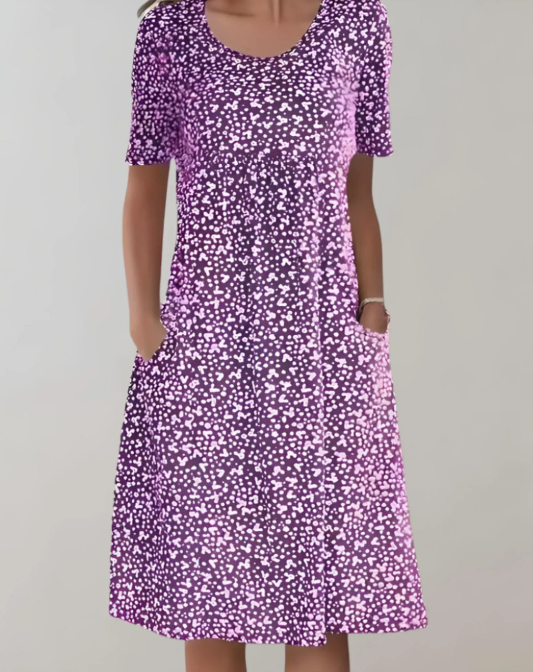 Women’s Lightweight V Neck comfortable Dress