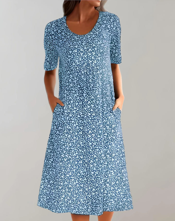 Women’s Lightweight V Neck comfortable Dress