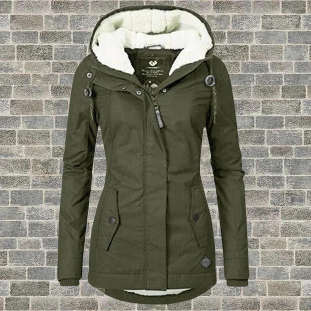 Women’s Hooded Winter Coat – Practical Cold-Weather Layer