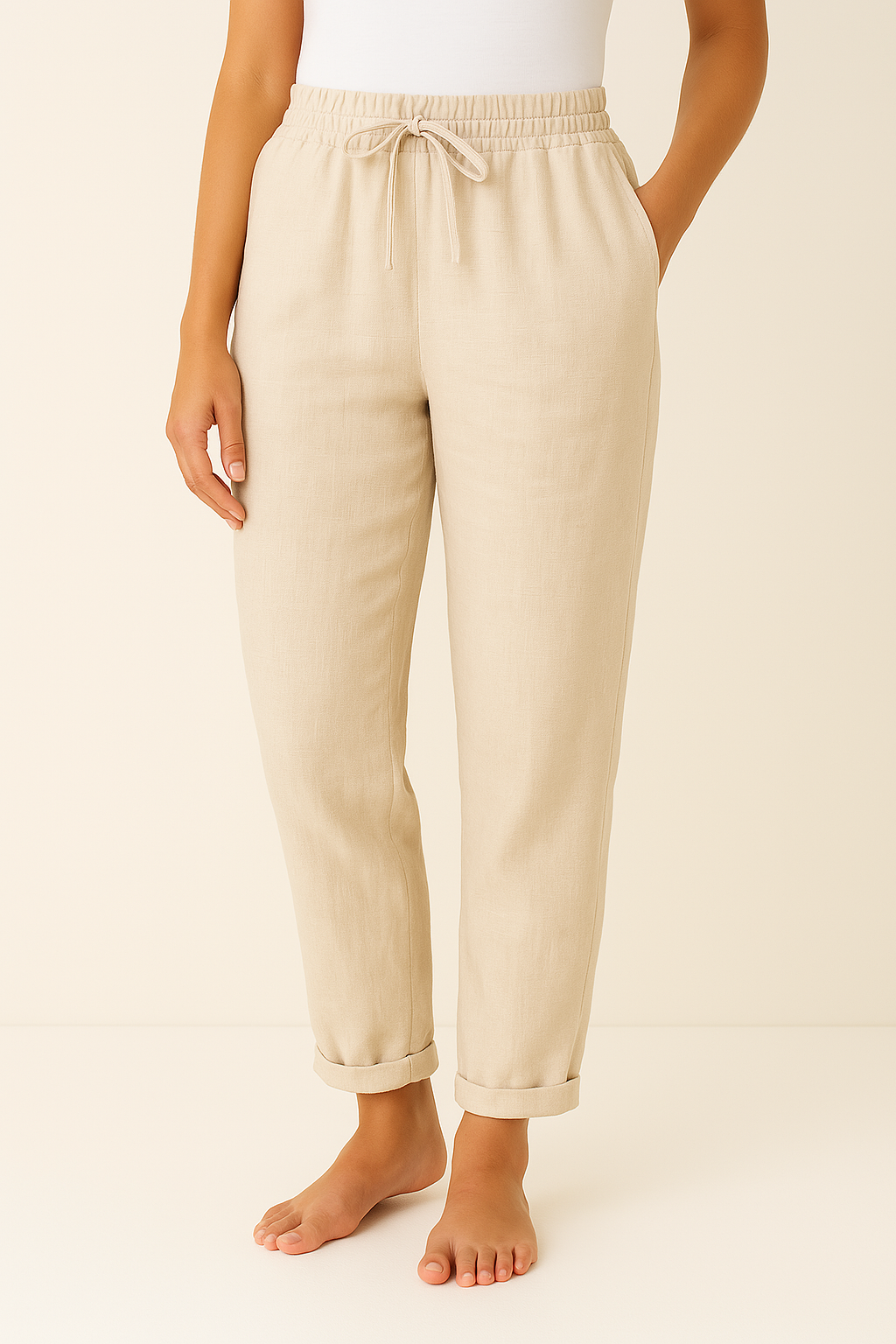 Linnea - Linen Trousers for women