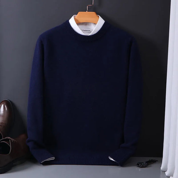 Faux fine Wool-like Sweater for Men