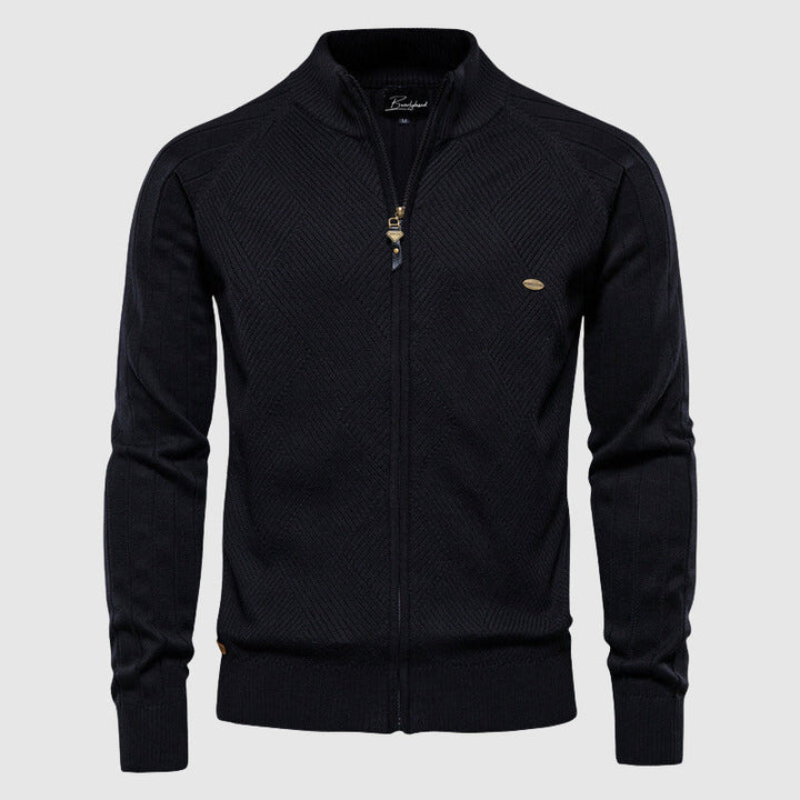 Men’s Cotton Full-Zip Cardigan