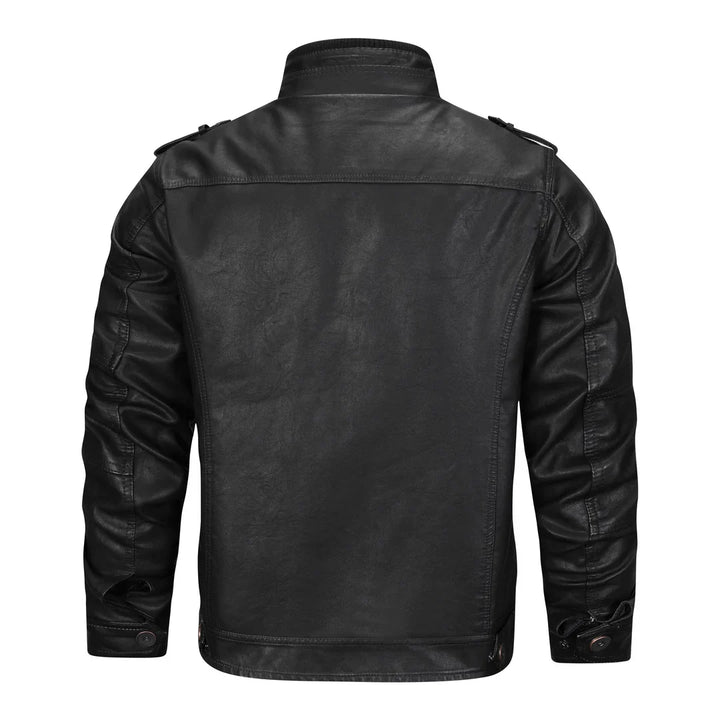 Black Leather Jacket for Men