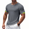 Men's Functional T-Shirt with Breathable Design and Reflective Details Chic und Stil