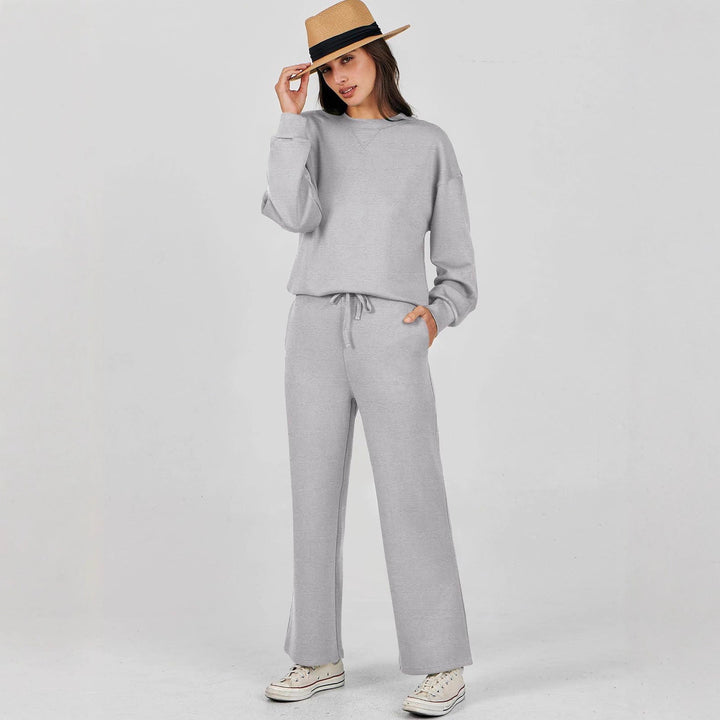 Lune London casual sweatshirt sports set for women