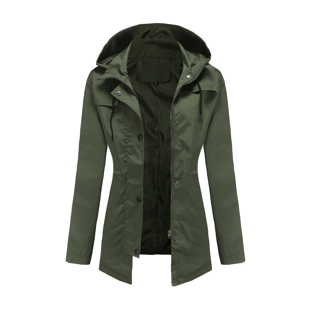 Waterproof leisure jacket for women with adjustable hood Lune London
