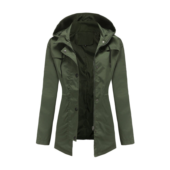 Waterproof leisure jacket for women with adjustable hood Lune London