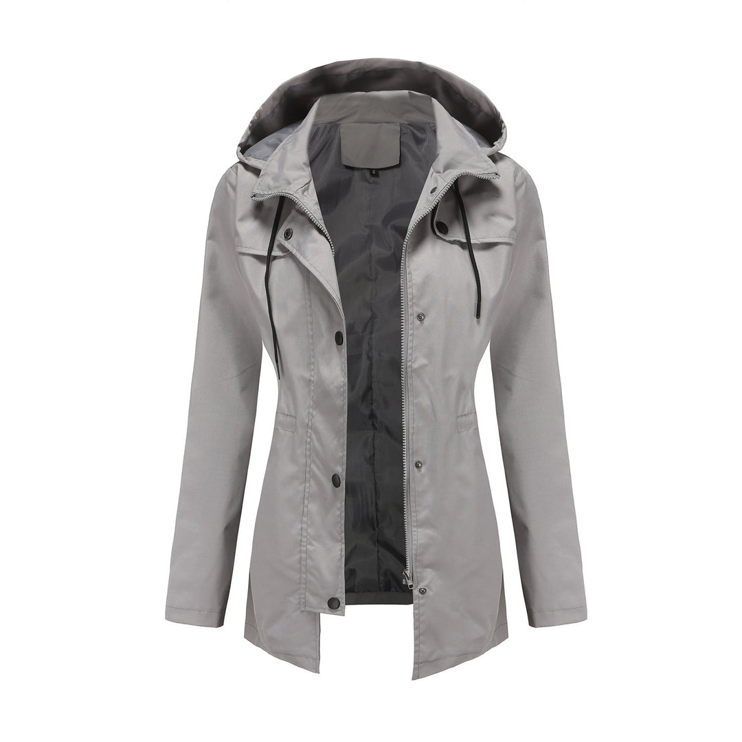 Waterproof leisure jacket for women with adjustable hood Lune London