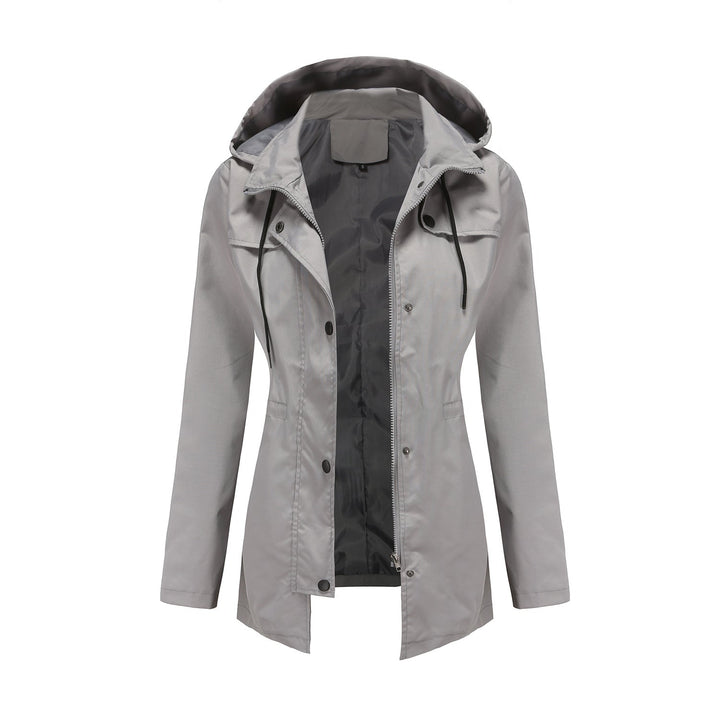 Waterproof leisure jacket for women with adjustable hood Lune London