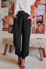 Comfortable harem pants for women with elastic waist and practical pockets Lune London