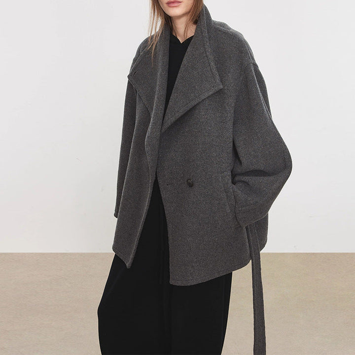 Veste en laine oversize pour femmes Chic & Stil