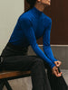 Trendy turtleneck sweater for women in soft cotton Lune London