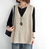 Oversized casual chic knit vests for women Chic and Style