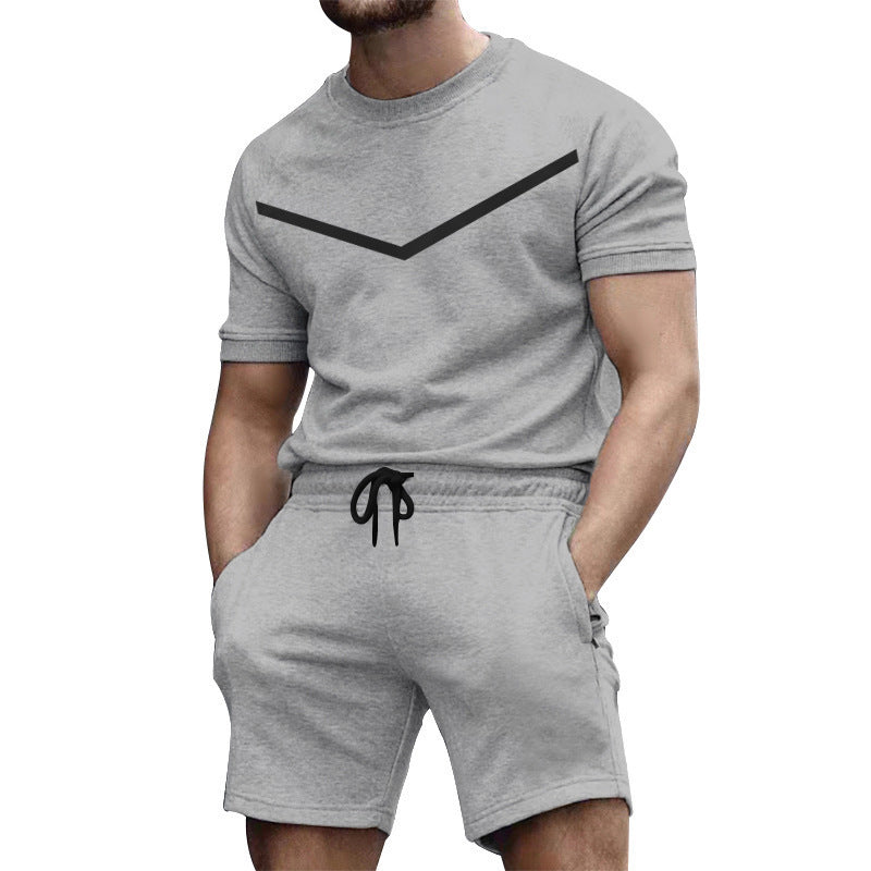Men's sports set with t-shirt and shorts Lune London