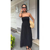 Lune London Strapless Maxi Dress