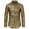 Elegant shirt for men in shiny material with a modern cut Chic and Style