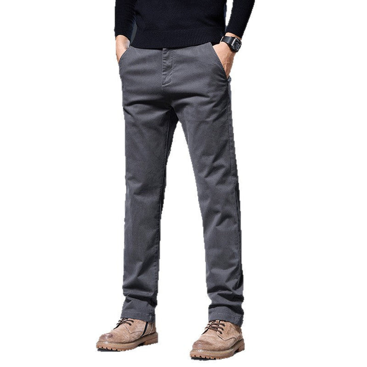 Comfortable chino pants for men with practical side pockets Lune London